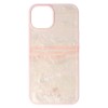 Husa iPhone 13, Plastic Dur, Marble - Pink